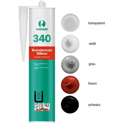 Ramsauer 340 Brandschutz B1 1K Silicon Dichtstoff 310ml Kartusche