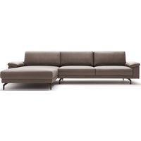 hülsta sofa Ecksofa hs.450 beige|grau 294 cm x 95 cm x 178 cm