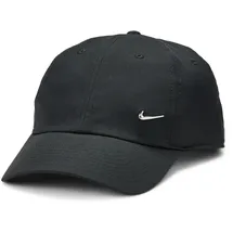 Nike Dri-FIT Club Unstructured Metal Swoosh Cap 010 black/metallic silver S/M