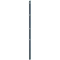 Arvotec Zaunpfosten 6 x 4 x 220 cm Grau/Edelstahl