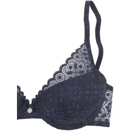 s.Oliver Amelie Push-up BH Spitze dunkelblau 80C