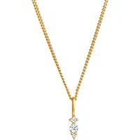 Elli DIAMONDS Diamant (0.05 ct.) Brilliant Klassik 585 Gelbgold 45 Damen