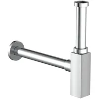 Kirchhoff Flaschensiphon DS-3WK 41,9 mm (1 1/4 Zoll) x 32 mm Chrom