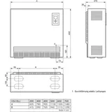 Vaillant 10023892 Elektrospeicherheizung Weiß