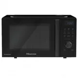 Hisense H23MOBSD1HG Mikrowelle mit Grill, Fassungsvermögen 23 l, 800 W Leistung, 1000 W, Grill, Timer 60 Min, Auftaumodus, Griff, schwarzes Finish