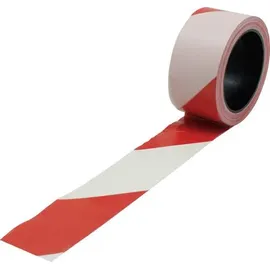 VISO Absperrband 100 m x 5 cm Rot/Weiß