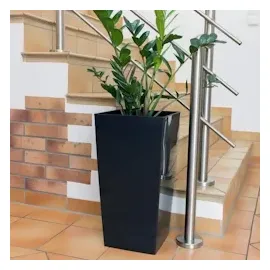 Prosperplast Blumentopf 40 x 40 x 75 cm schwarz