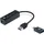 Conceptronic HUBBIES04B 4-Port-USB 3.0-Hub und OTG-Adapter für USB-C