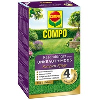 COMPO Floranid® Rasendünger gegen Unkraut + Moos 4in1