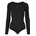 Rib Knit Schwarz 4XL