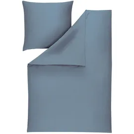 Estella Valetta Unifarben Blau 135 x 200 cm + 80 x 80 cm
