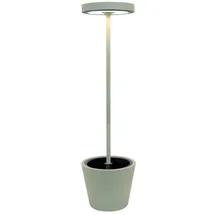 Zafferano Poldina Reverso Solar Stehleuchte LED 11,7 W H. 156 cm grün