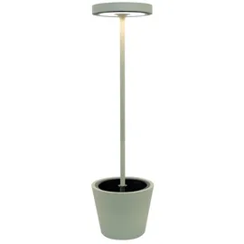 Zafferano Poldina Reverso Solar Stehleuchte LED 11,7 W H. 156 cm grün