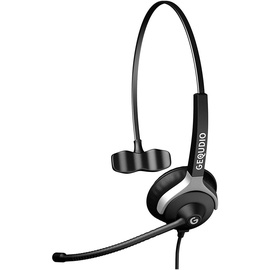 GEQUDIO Headset 1-Ohr für Unify mit Kabel