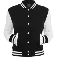URBAN CLASSICS 2-tone College Sweat Gt Jacke Black /