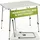 CASARIA Campingtisch 80x55cm Weiß