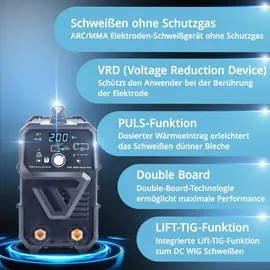 STAHLWERK ARC 200 Puls Pro (Inverterschweissgerät)