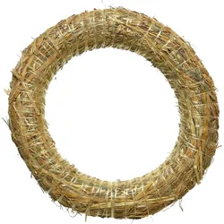 Strohkranz / Kranz Rohling 25cm natur zum Basteln von Adventskranz Türkranz