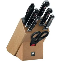 Professional S 5er-Messerblock mit Schärfer und Schere