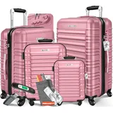 Kesser Koffer-Set 4-tlg. rosa/abs