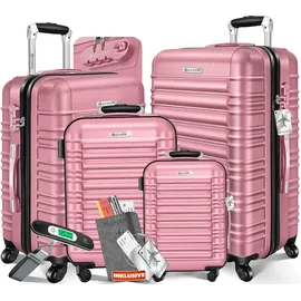 Kesser Koffer-Set 4-tlg. rosa/abs