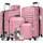Kesser Koffer-Set 4-tlg. rosa/abs
