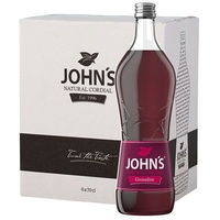 6x JOHN ́S Grenadine Sirup 0,7L Flasche | 9,25 €/L