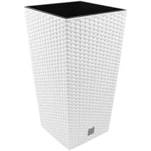 Prosperplast Rato Square 26,5 x 26,5 x 50 cm weiß