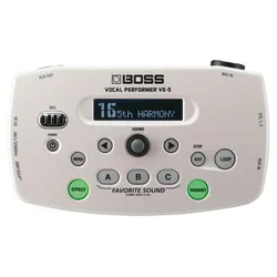 Boss VE-5 Vocal Performer Weiß
