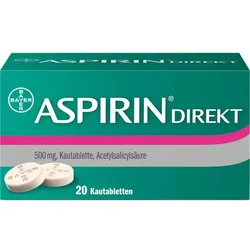 ASPIRIN Direkt Kautabletten 20 St.