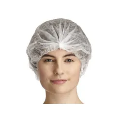 Kopfbedeckungen "Clip", Ø 49 cm, weiß CLIP , 1 Packung = 100 Stück