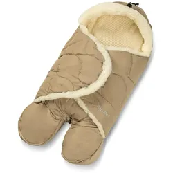 Fellhof Lammfell-Einschlagdecke Winterberg, Farben: Beige