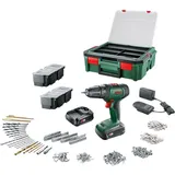 Bosch UniversalDrill 18 V Kit inkl. 2 x 1,5 Ah + Zubehör