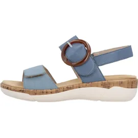 remonte Riemchensandalen Damen Blau 37