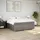 vidaXL Boxspringbett 180 x 200 cm Taupe