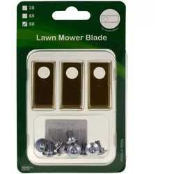 9x Ersatz-Messer Klingen/Schneid-Klingen (0,75mm) Titan für alle Honda Miimo Mähroboter