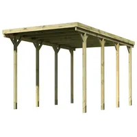 Karibu Einzelcarport Karibu Caravan 3,94 x 7,12 m kesseldruckimprägniert