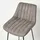 Homescapes Barstuhl Ascot 54 x 97 x 47 cm Grau