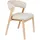 ZUIVER Stuhl Bright Polyester beige 2er Set