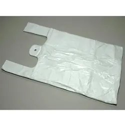 HDPE Hemdchentragetaschen 2000 Stück 45x25+12cm Tragetaschen Einkaufstüten Kunststoffbeutel Einwegtüten Einkauf Verpackung robust leicht