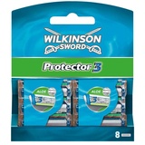 Wilkinson Sword Protector 3 Rasierklingen für Herren Rasierer, 8 Stück (1er Pack)
