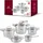 gerlach 1760 Superior Topf-Set 5-tlg. Kochtopf + Pfanne
