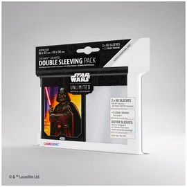 Asmodee Star Wars: Unlimited Art Sleeves Double Sleeving Pack Darth Vader