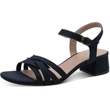 Jana Damen Sandal Heel Vegan NAVY 37 - 37 EU