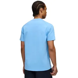 Puma Manchester City Fc Tech Kurzarm-t-shirt - Deep Navy / Team Light Blue, S