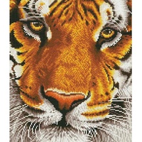 Diamond Dotz Kreativset Diamond Painting Tiger«, bunt