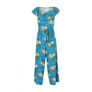 Blutsgeschwister Jumpsuit Hula Moo Moo - tropical hibiscus leo L