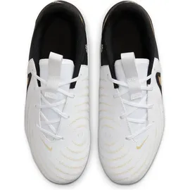 Nike Jr. Phantom GX 2 Academy FG weiß/metallic gold coin/schwarz 36