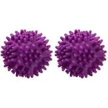 Fackelmann Trocknerkugeln Fluffy, Plastik, berry, 6.5 x 6.5 x 6.5 cm