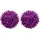 Fackelmann Trocknerkugeln Fluffy, Plastik, berry, 6.5 x 6.5 x 6.5 cm